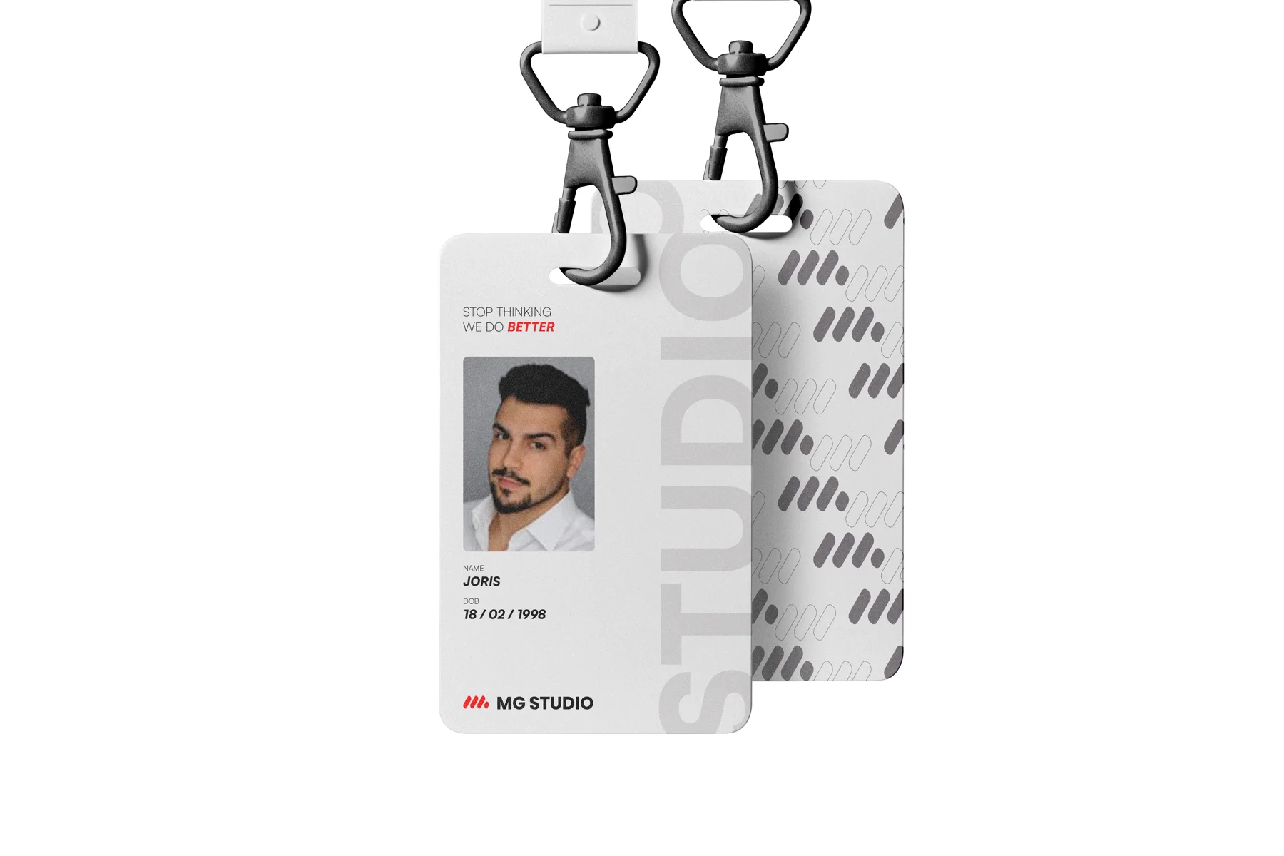 Badges de l’agence